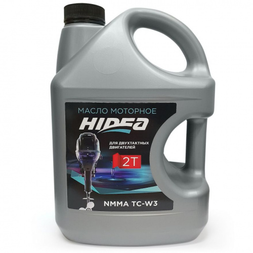 Моторное масло Hidea 2T nmma tc-w3 для 2-х тактных моторов 3 л.